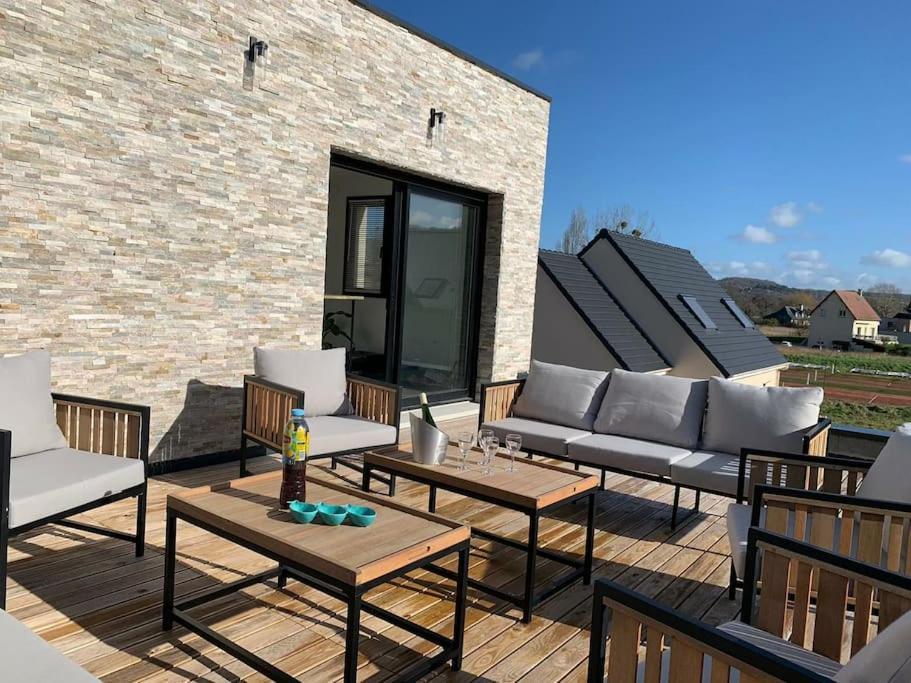 Villa Moderne Houlgataise/Roof Top/Proche Mer ! Houlgate Ngoại thất bức ảnh